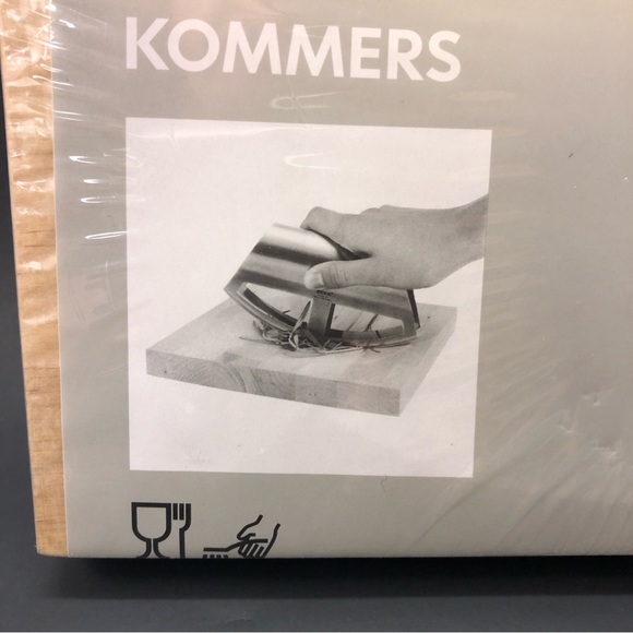 IKEA / Kommers Double Blade Rolling Chopper Knife with Chopping Board - Picture 8 of 13